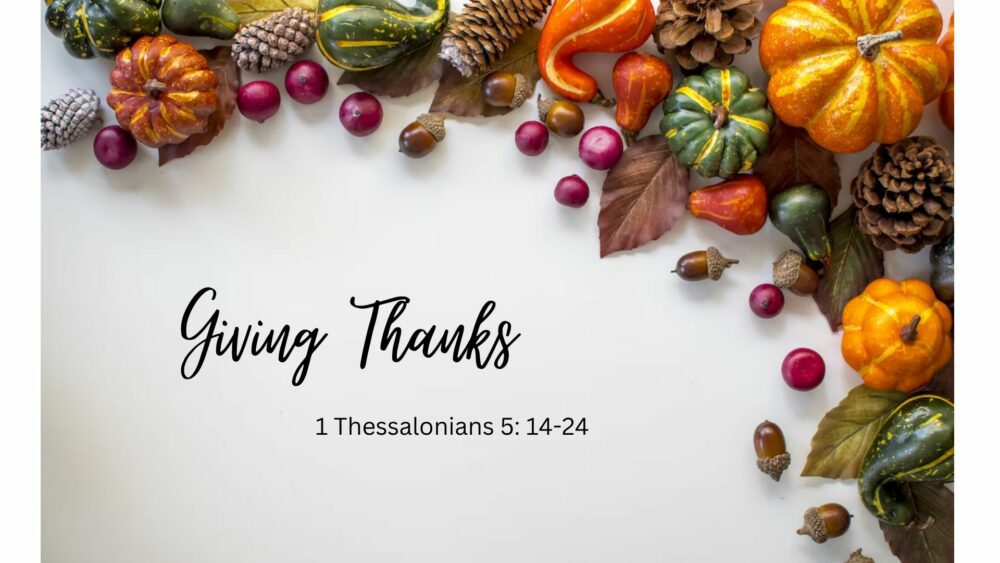Giving Thanks Image